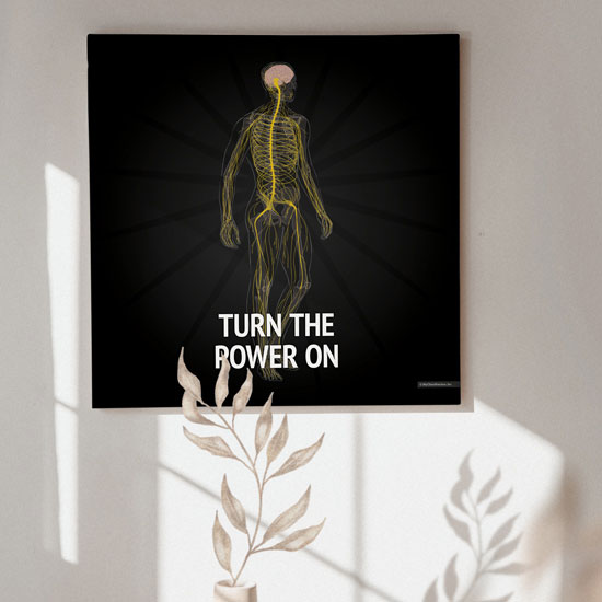 turn the power on