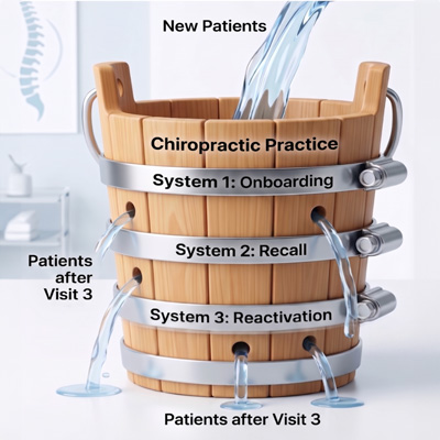 chiropractic clinics lose patients after visit 3