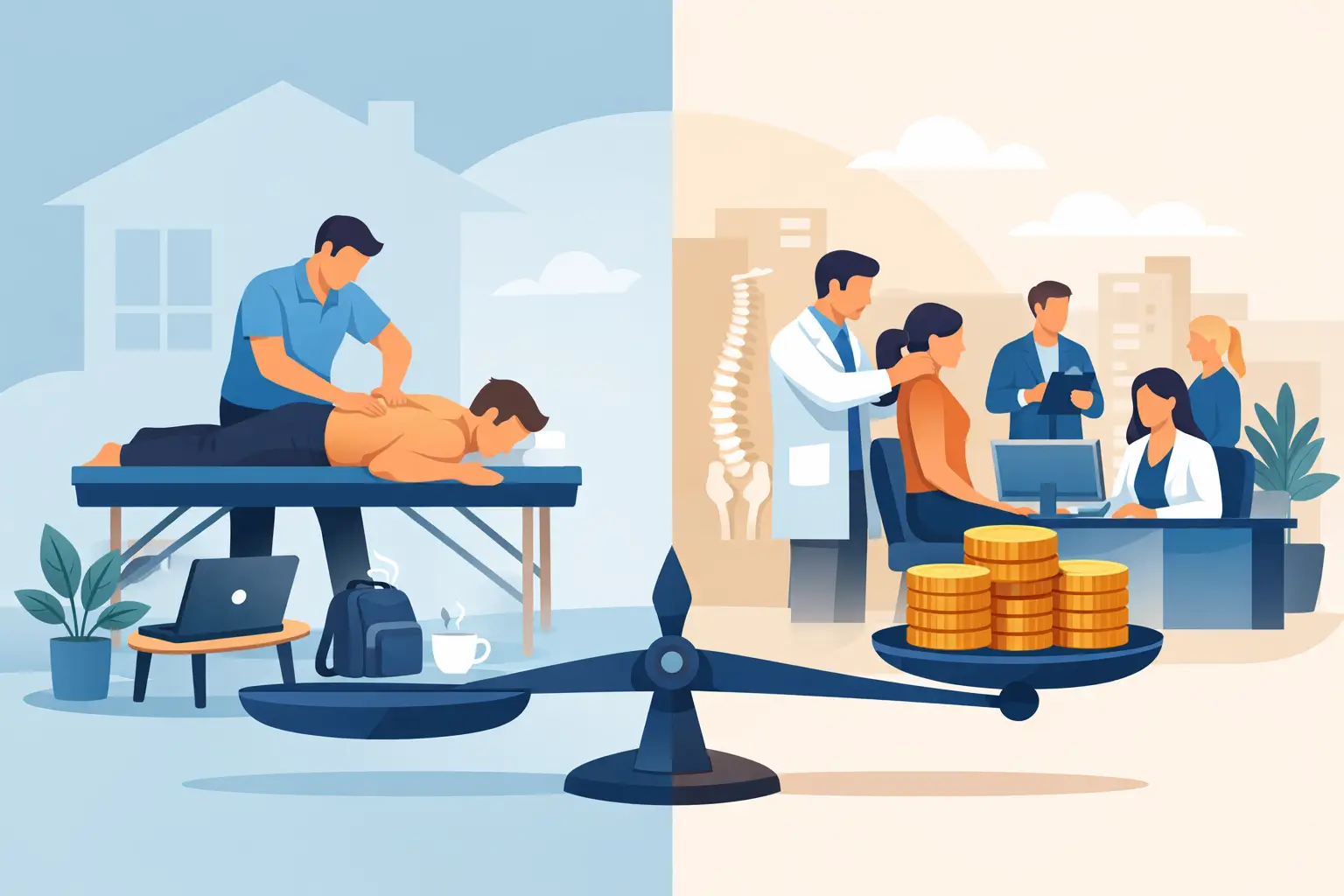 Chiropractic Freelancer Versus Agency: The Real Cost