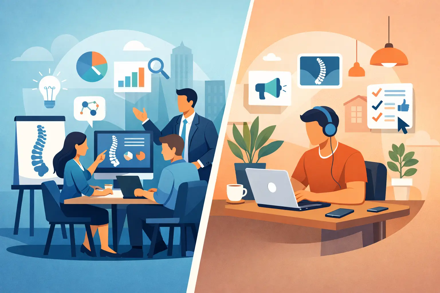 Chiropractic Marketing Agency Versus Freelancer