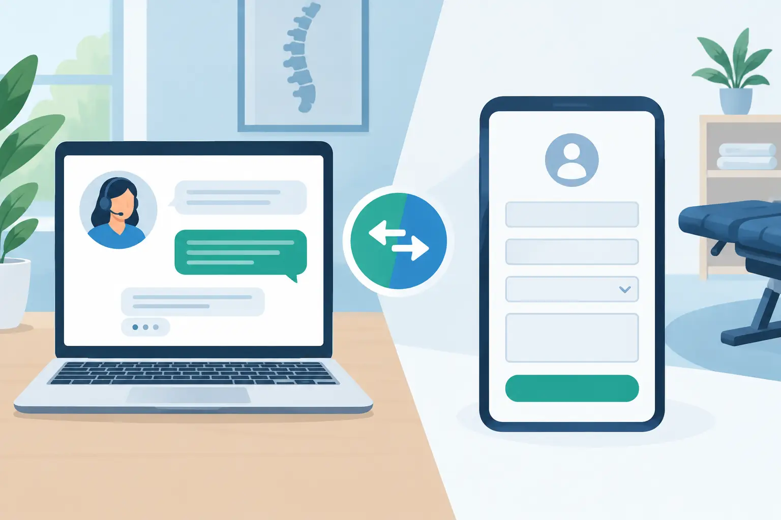 Chiropractic Website Chat Versus Forms: Which Wins?
